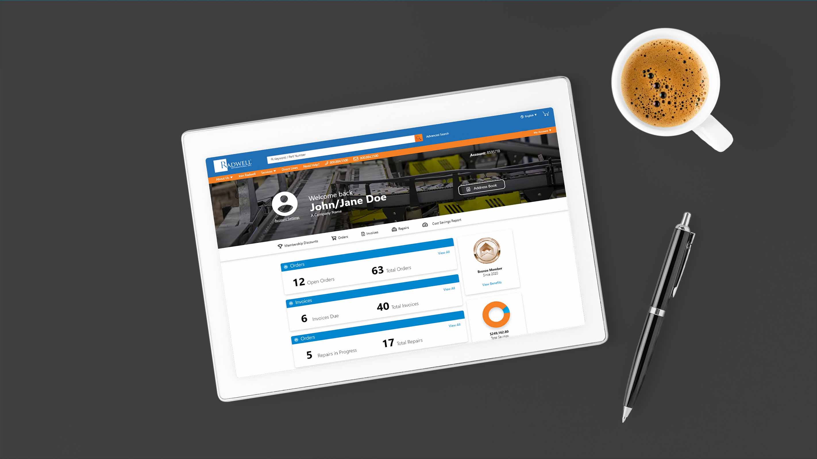 Radwell-myAccount-Tablet